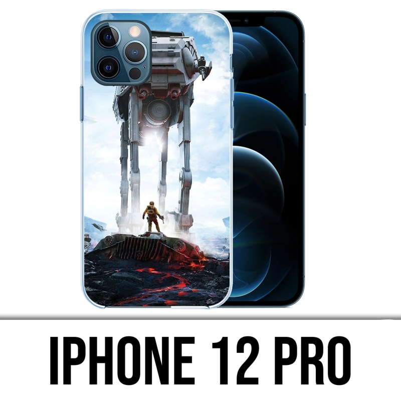 Coque iPhone 12 Pro - Star Wars Battlfront Marcheur