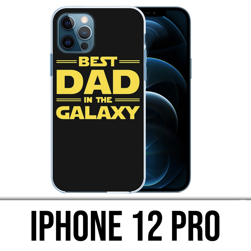 Custodia iPhone 12 Pro - Star Wars Miglior papà della galassia