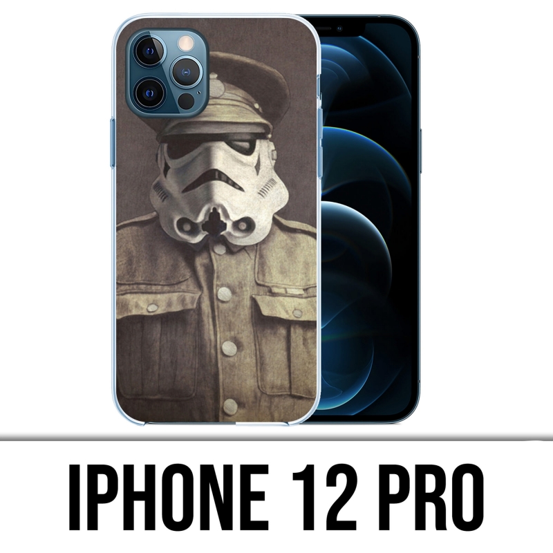 Coque iPhone 12 Pro - Star Wars Vintage Stromtrooper