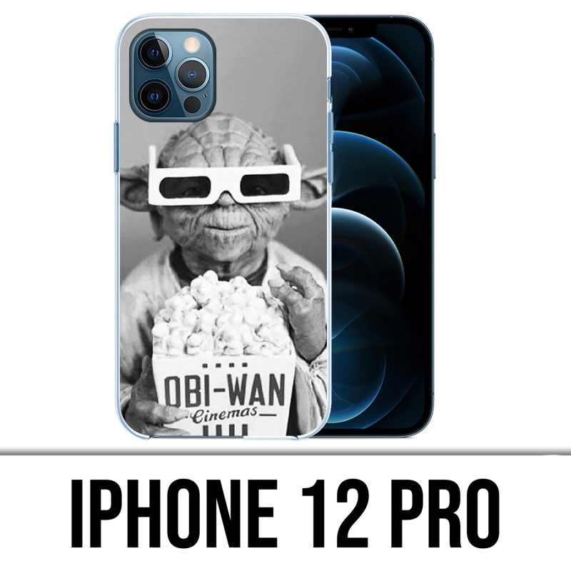 Custodia per iPhone 12 Pro - Star Wars Yoda Cinema