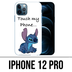 Coque iPhone 12 Pro - Stitch Touch My Phone 2