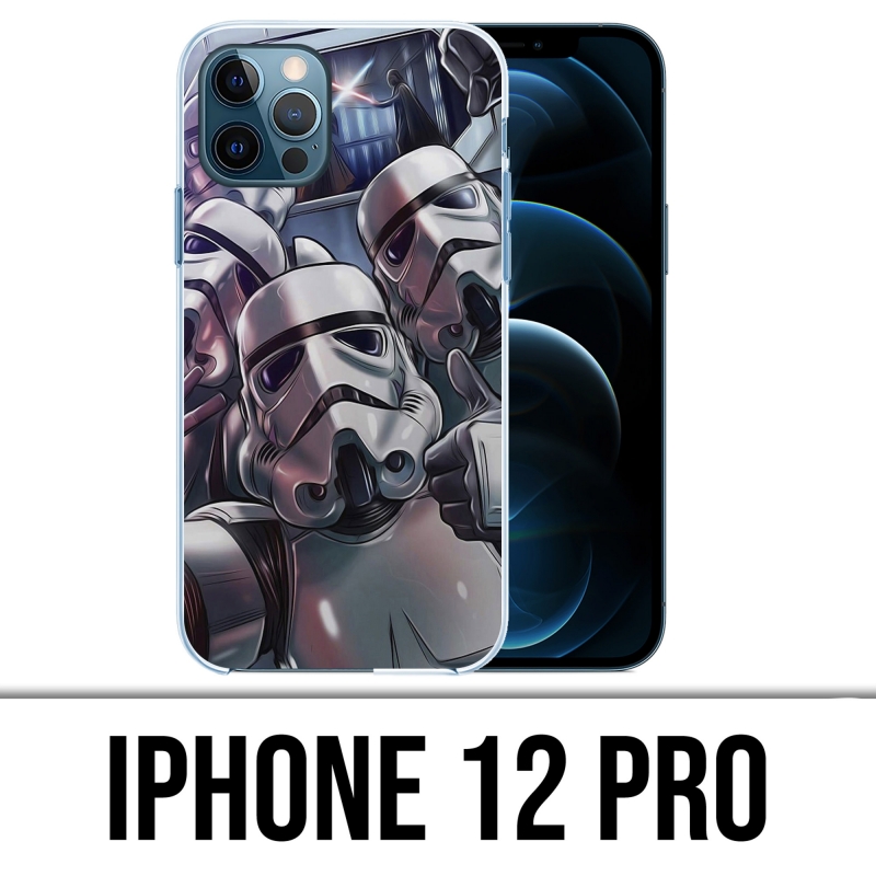 Coque iPhone 12 Pro - Stormtrooper Selfie