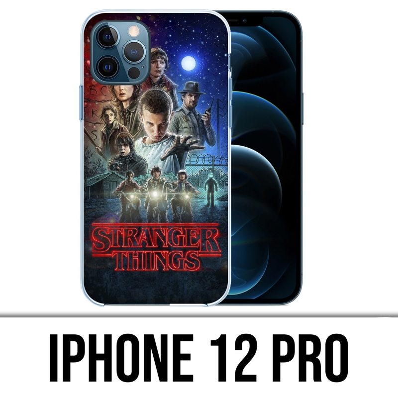 Coque iPhone 12 Pro - Stranger Things Poster