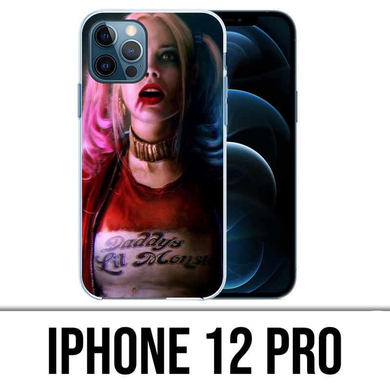 Coque iPhone 12 Pro - Suicide Squad Harley Quinn Margot Robbie