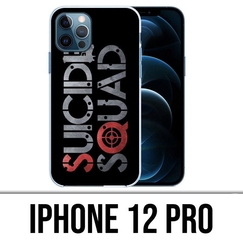 Coque iPhone 12 Pro - Suicide Squad Logo