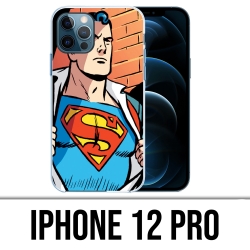 Coque iPhone 12 Pro - Superman Comics