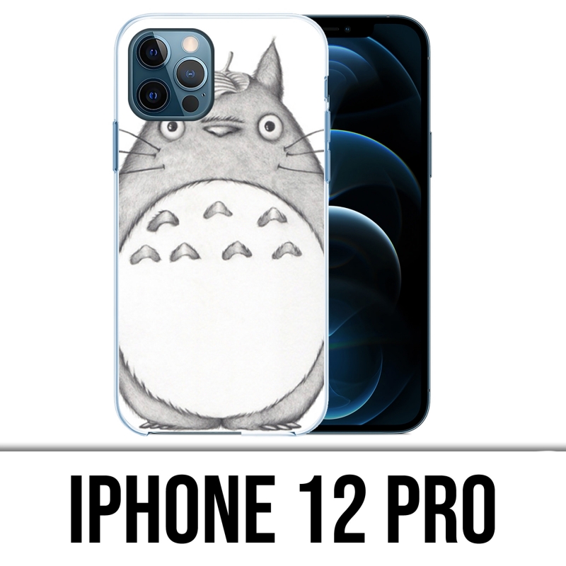 Coque iPhone 12 Pro - Totoro Dessin