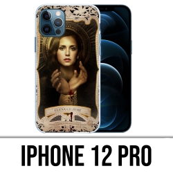 Custodia per iPhone 12 Pro - Vampire Diaries Elena