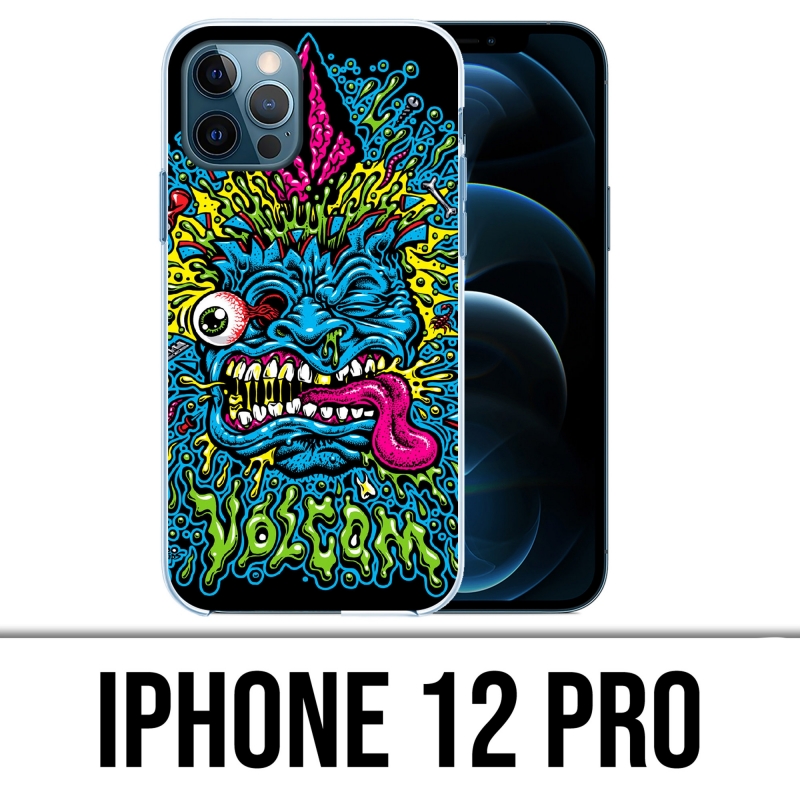 Coque iPhone 12 Pro - Volcom Abstrait