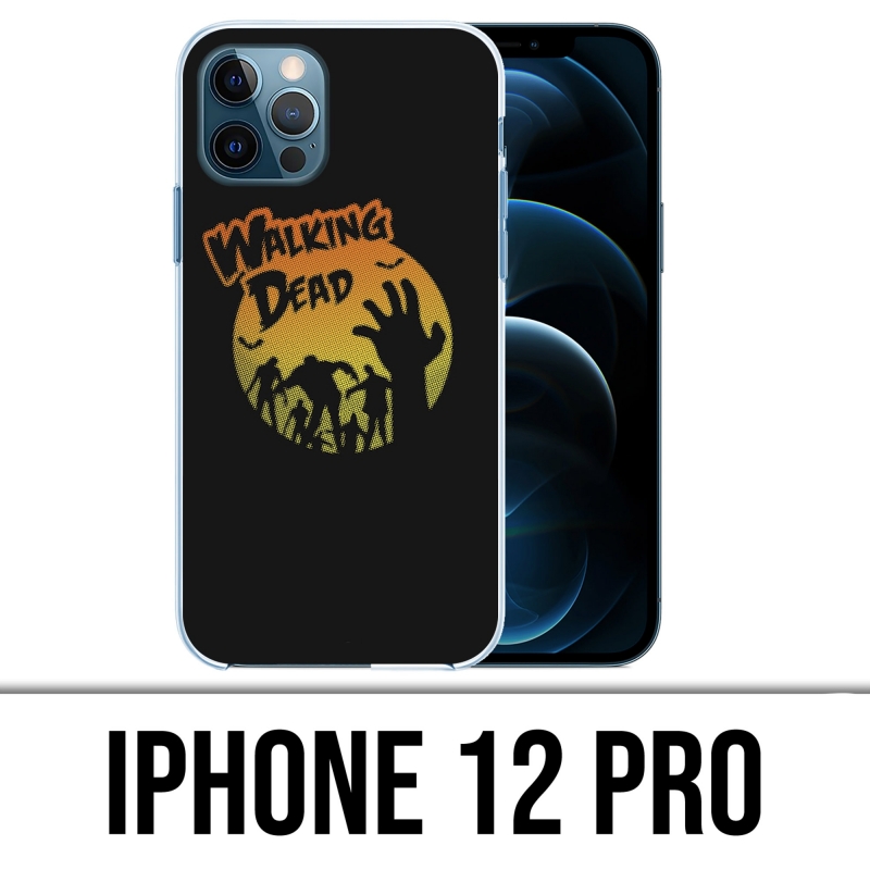Funda para iPhone 12 Pro - Walking Dead Logo Vintage