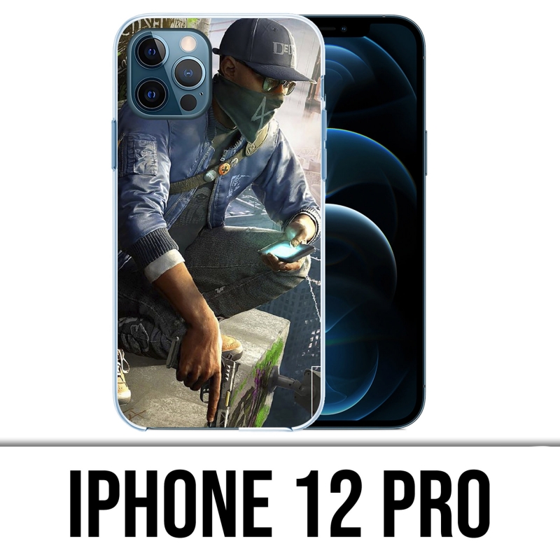 Coque iPhone 12 Pro - Watch Dog 2