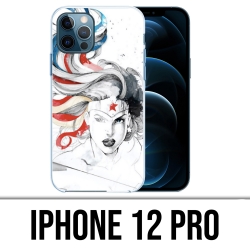 Coque iPhone 12 Pro - Wonder Woman Art