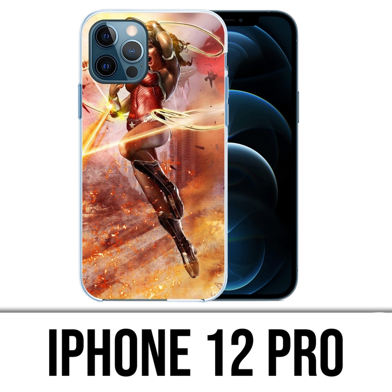 Funda para iPhone 12 Pro - Wonder Woman Comics