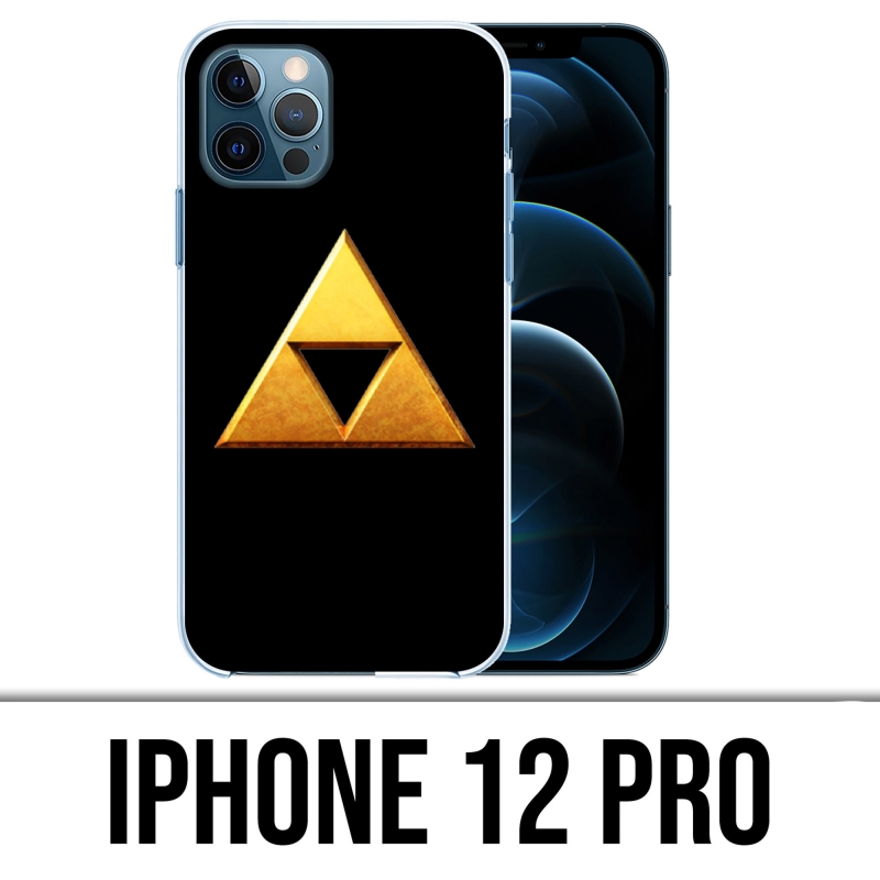 Coque iPhone 12 Pro - Zelda Triforce