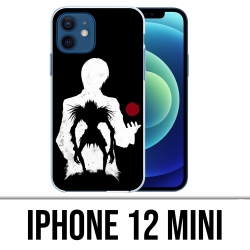 Coque iPhone 12 mini - Death-Note-Ombres