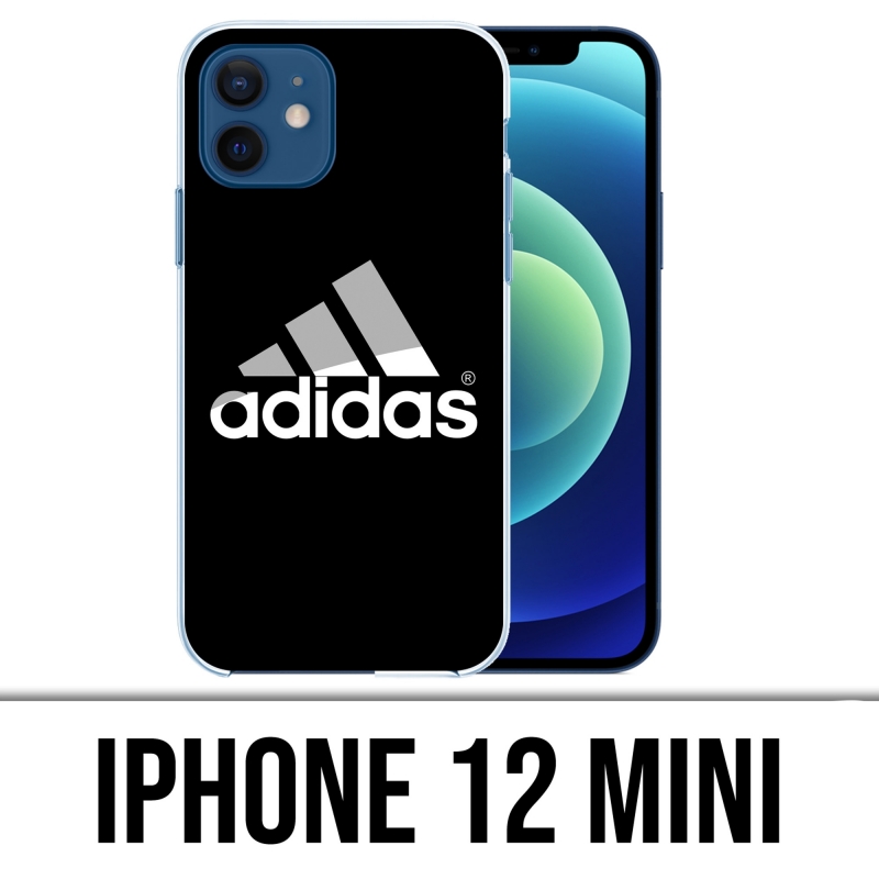 Custodia per iPhone 12 mini - Logo Adidas nera