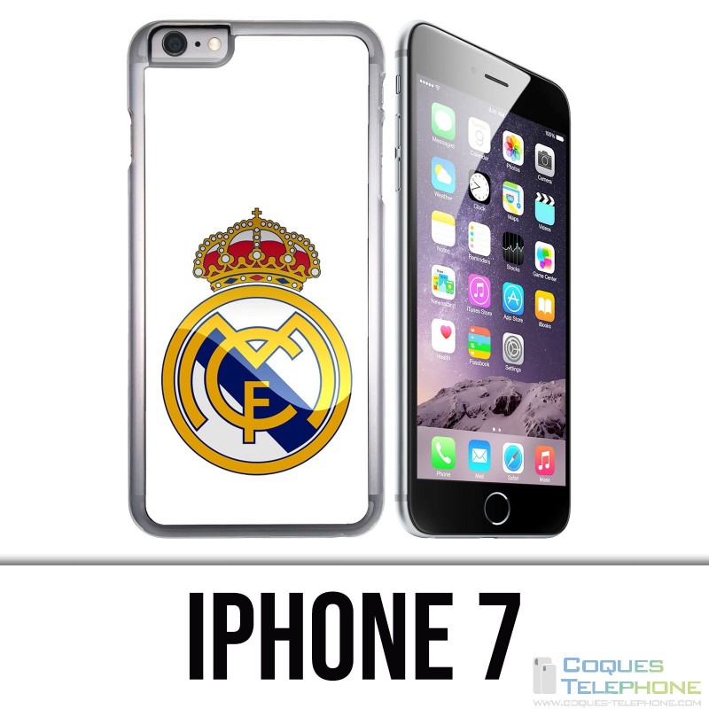 Coque iPhone 7 - Logo Real Madrid