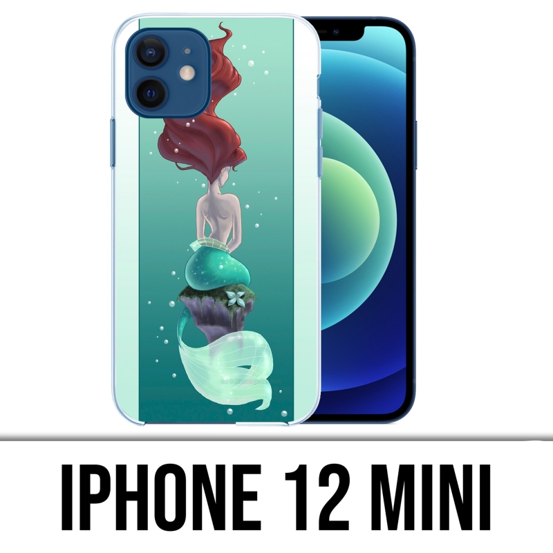 Coque iPhone 12 mini - Ariel La Petite Sirène