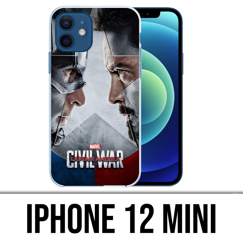 Custodia per iPhone 12 mini - Avengers Civil War