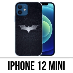 Coque iPhone 12 mini - Batman Logo Dark Knight