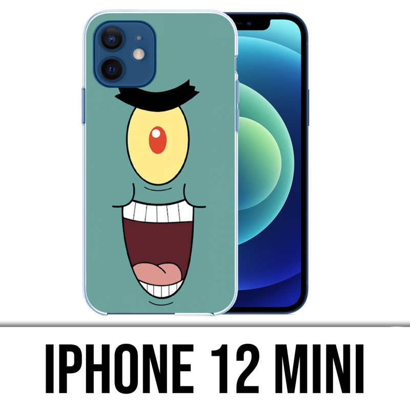 Coque iPhone 12 mini - Bob Éponge Plankton