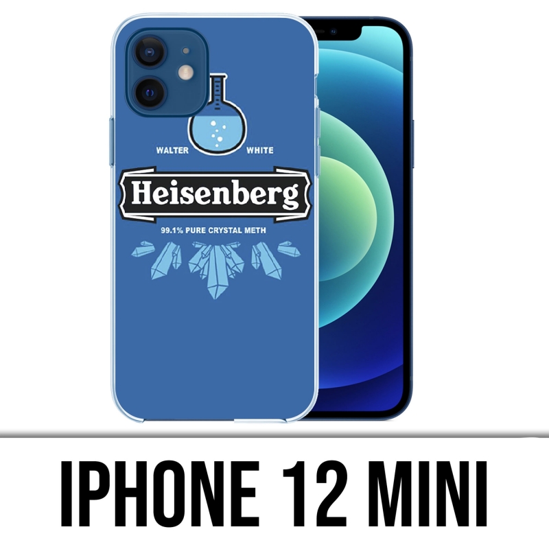 Custodia per iPhone 12 mini - logo Braeking Bad Heisenberg