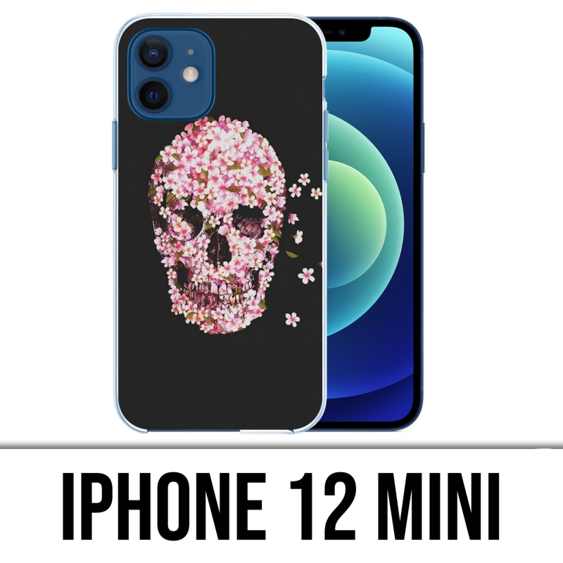 Custodia per iPhone 12 mini - Crane Flowers 2