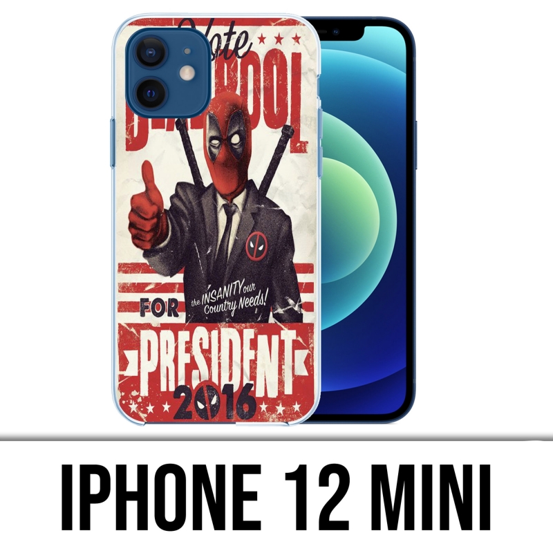 Coque iPhone 12 mini - Deadpool Président