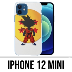 Coque iPhone 12 mini - Dragon Ball Goku Boule De Crystal