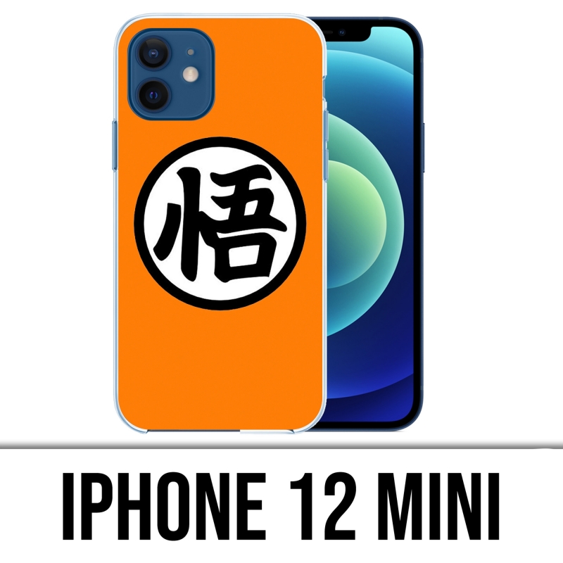 Coque iPhone 12 mini - Dragon Ball Goku Logo