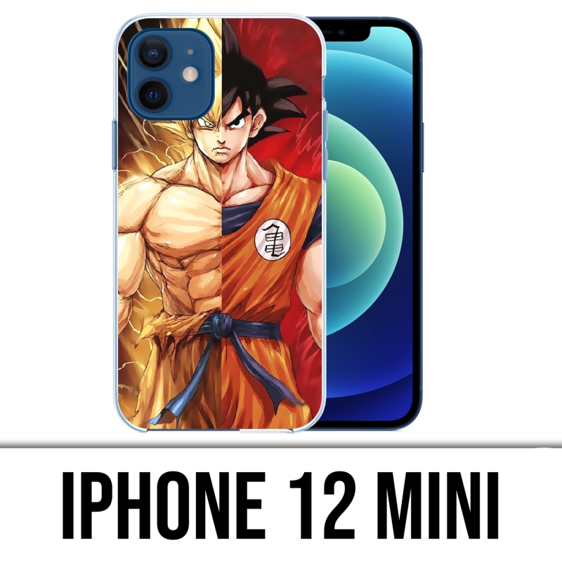 Funda para iPhone 12 mini - Dragon Ball Goku Super Saiyan