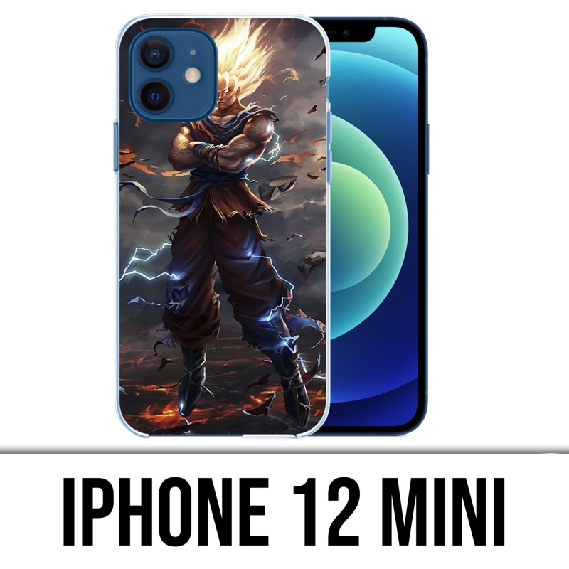 Coque iPhone 12 mini - Dragon Ball Super Saiyan