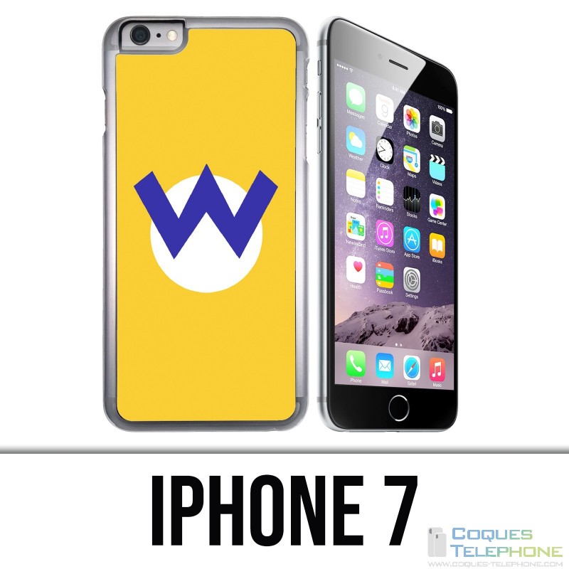 Coque iPhone 7 - Mario Wario Logo