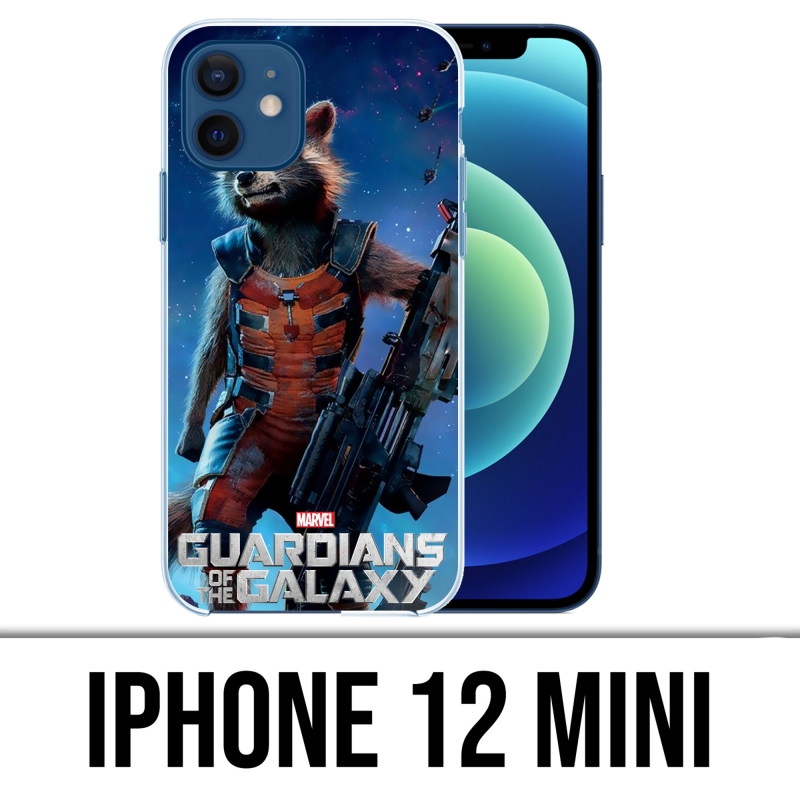 Funda para iPhone 12 mini - Guardians Of The Galaxy Rocket