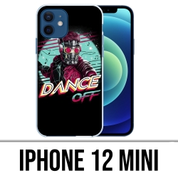 Coque iPhone 12 mini - Gardiens Galaxie Star Lord Dance