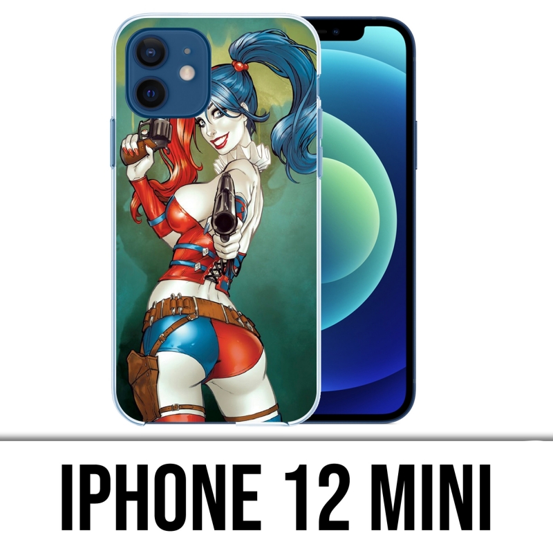 Coque iPhone 12 mini - Harley Quinn Comics