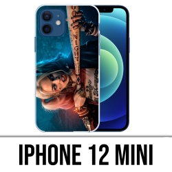 Custodia per iPhone 12 mini - Harley-Quinn-Batte