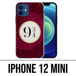 Coque iPhone 12 mini - Harry Potter Voie 9 3 4