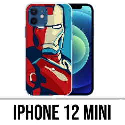 Coque iPhone 12 mini - Iron Man Design Affiche