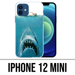 Coque iPhone 12 mini - Jaws Les Dents De La Mer