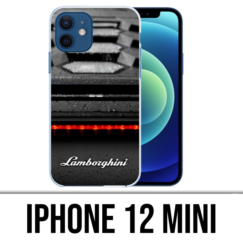 Custodia per iPhone 12 mini - Emblema Lamborghini