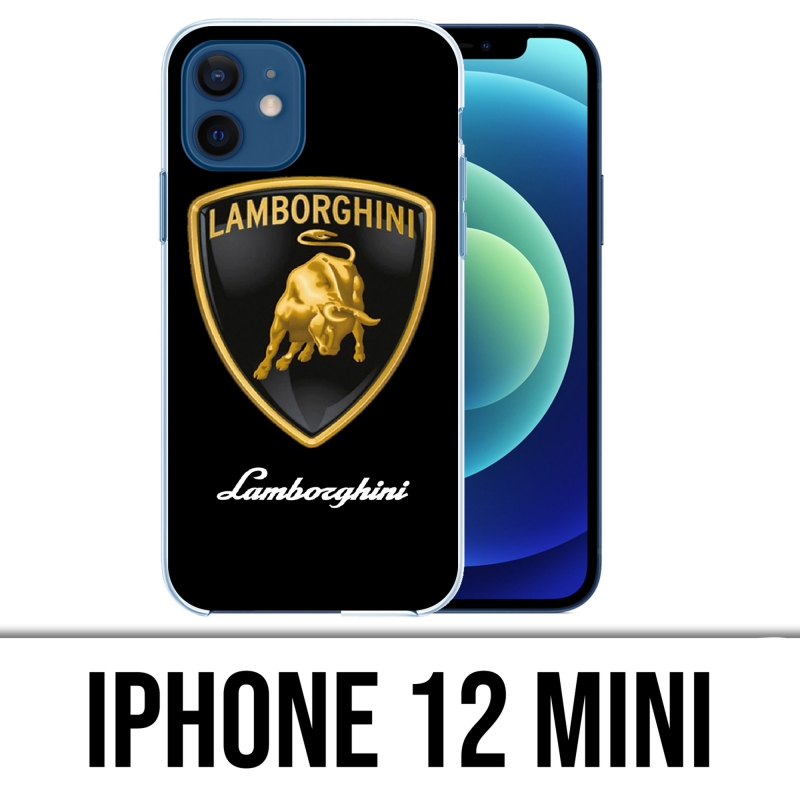 Coque iPhone 12 mini - Lamborghini Logo