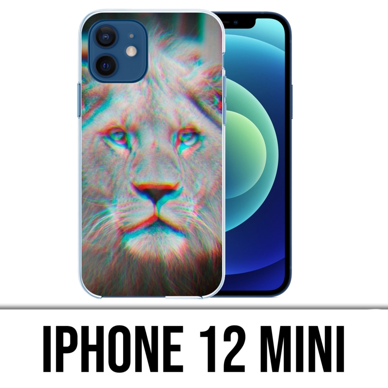 Custodia per iPhone 12 mini - Leone 3D