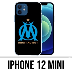 iPhone 12 Mini Case - Om Marseille Logo Schwarz