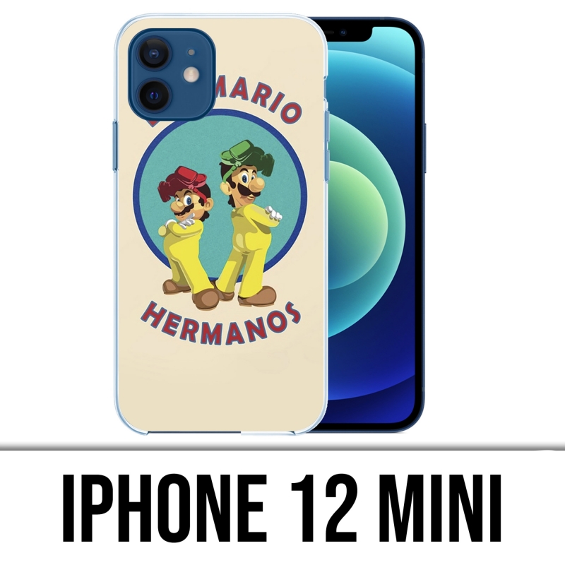 Coque iPhone 12 mini - Los Mario Hermanos