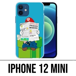 Coque iPhone 12 mini - Mario Humour