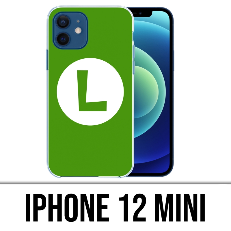 Coque iPhone 12 mini - Mario Logo Luigi