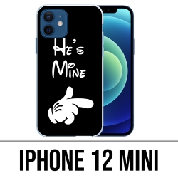 Coque iPhone 12 mini - Mickey Hes Mine