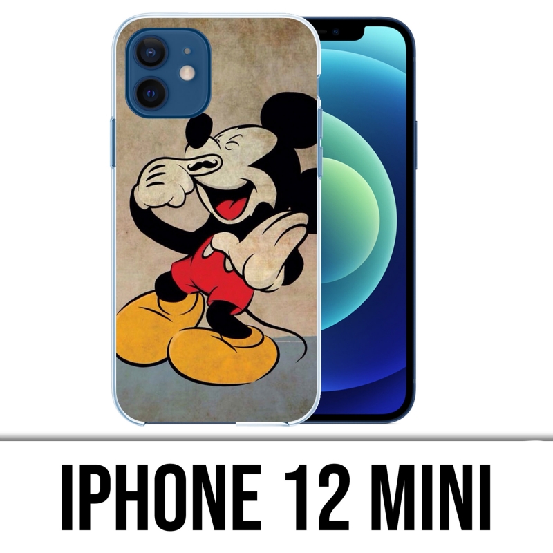 Coque iPhone 12 mini - Mickey Moustache
