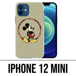 Coque iPhone 12 mini - Mickey Vintage